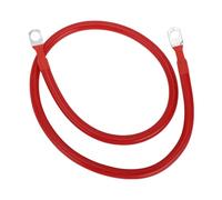 RATCHROLL 1 Pc Universal Battery Inverter Cable 3/8" Lug 5/16" Lug 2.5FT Battery Cable 4 AWG Gauge Red Tinned Copper