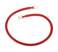 RATCHROLL 1 Pc Universal Battery Inverter Cable 3/8" Lug 5/16" Lug 2FT Battery Cable 4 AWG Gauge Red Tinned Copper