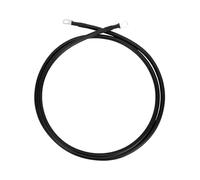 RATCHROLL 1 Pc Universal Battery Inverter Cable 3/8" Lug 5/16" Lug 5FT Battery Cable 5 AWG Gauge Black Tinned Copper