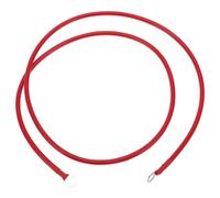 RATCHROLL 1 Pc Universal Battery Inverter Cable 3/8" Lug 5FT Battery Cable 6 AWG Gauge Red Tinned Copper