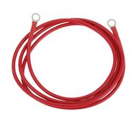 RATCHROLL 1 Pc Universal Battery Inverter Cable 3/8" Lug 6FT Battery Cable 8 AWG Gauge Red Tinned Copper