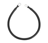 RATCHROLL 1 Pc Universal Battery Inverter Cable 5/16" Lug 1.5FT Battery Cable 4 AWG Gauge Black Tinned Copper