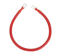 RATCHROLL 1 Pc Universal Battery Inverter Cable 5/16" Lug 1.5FT Battery Cable 4 AWG Gauge Red Tinned Copper