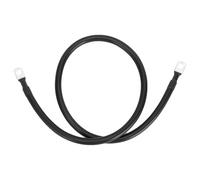 RATCHROLL 1 Pc Universal Battery Inverter Cable 5/16" Lug 2.5FT Battery Cable 4 AWG Gauge Black Tinned Copper