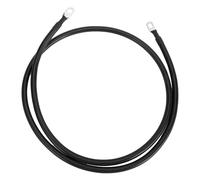 RATCHROLL 1 Pc Universal Battery Inverter Cable 5/16" Lug 4.5FT Battery Cable 4 AWG Gauge Black Tinned Copper