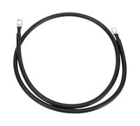 RATCHROLL 1 Pc Universal Battery Inverter Cable 5/16" Lug 4FT Battery Cable 4 AWG Gauge Black Tinned Copper