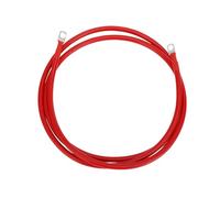 RATCHROLL 1 Pc Universal Battery Inverter Cable 5/16" Lug 6FT Battery Cable 5 AWG Gauge Red Tinned Copper