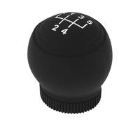 RATCHROLL 1 Pc Universal Gear Shift Knob Cover Anti-slip 6x5cm/2.36"x1.97" Stick Shifting Handle Protector Manual Black Silicone Anti-slip
