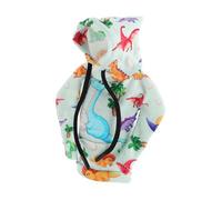 RATCHROLL 1 Pc Universal Gear Shift Knob Cover Automotive Manual Stick Shifting Handle Protector Dinosaur Hoodie Style Purple,Blue,Orange,Pink Polyester