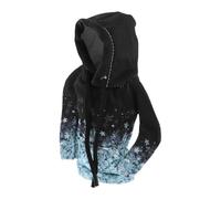 RATCHROLL 1 Pc Universal Gear Shift Knob Cover Automotive Manual Stick Shifting Handle Protector Flower Hoodie Style Black,Blue Polyester