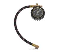 RATCHROLL 1 Pc Universal Tire Pressure Gauge 0-100 PSI 2.56Inch Digital Pressure Gauge with Gear Sleeve Tyre Air PSI Meter for Motorcycle SUV Truck