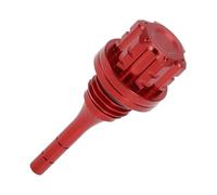 RATCHROLL 1 Pcs Motorcycle Engine Oil Dipstick Cap Plug for Engine Crankcase Oil Level Gauge Red