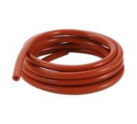 RATCHROLL 1 Pcs Silicone Vacuum Tubing Hose High Temperature 6.6Ft 3/16" 5mm ID 3.5mm Thickness Automotive Vacuum Line 130PSI Max Pressure Red