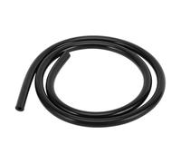 RATCHROLL 1 Pcs Universal Silicone Vacuum Tubing Hose High Temperature 3.3FT 3/16" 5mm ID 3mm Thickness Automotive Vacuum Line 130PSI Max Pressure Black Silicone
