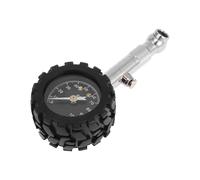 RATCHROLL 1 Pcs Universal Tire Pressure Gauge 0-100PSI 1.97Inch Digital Pressure Gauge with Wheel Cover Tyre Air PSI Meter for Motorcycle SUV Truck