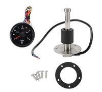 RATCHROLL 1set Fuel Sending Unit and Gauge Kit 100mm Length Marine Boat Fuel Sending Unit Black Silver Tone Metal 240-33 Ohm