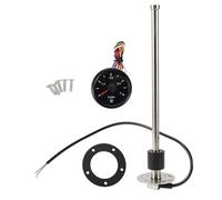 RATCHROLL 1set Fuel Sending Unit and Gauge Kit 330mm Length Boat Fuel Sending Unit Marine Fuel Sender Unit Black Silver Tone Metal 240-33 Ohm