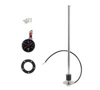 RATCHROLL 1set Fuel Sending Unit and Gauge Kit 475mm Length Boat Fuel Sending Unit Marine Fuel Sender Unit Black Silver Tone Metal 240-33 Ohm