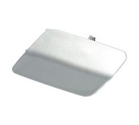 RATCHROLL Front Left Side Bumper Headlight Washer Nozzle Cover Cap for BMW 335i GT XDrive 3.0L L6 Bumper Trim Nozzle Cover No.51117371847 Silver Tone 1 Pcs