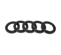 RATCHROLL Universal Oil Seal TC Double Lip W Steel Spring Seal Ring Rotary Shaft Seal 55x80x10mm High Pressure NBR Rubber Black 5 Pcs