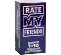 RATE MY FRIENDS Party Game - The Hilarious Adult Card Game - On a Scale of 1 to 10, How Would YOU Rate Your Friends? Perfect for College Students, Family