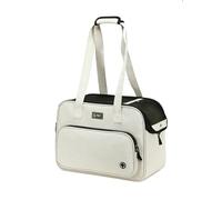 RATEJNDGT Cat Carrier Pet Bag Portable Hand-held Breathable Mesh Bag-off White-43 * 20 5 * 30