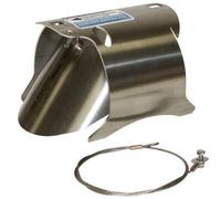 Ratflap Stainless Steel Rat Prevention Fast 4" 100mm Clay or Plastic Drain Pipe