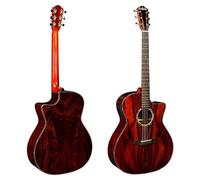 Rathbone No.3 Guitar - Becote-Carbon Fibre-Becote Double-Top Electro-Acoustic Guitar. Incredible technology. Cutaway with pickup. R3BCE