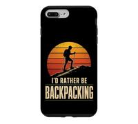 Rather Be Backpacking Hiking Thru Hiker Trail Gift Retro Case for iPhone 7 Plus/8 Plus