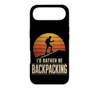 Rather Be Backpacking Hiking Thru Hiker Trail Gift Retro Case for iPhone Air