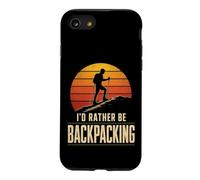 Rather Be Backpacking Hiking Thru Hiker Trail Gift Retro Case for iPhone SE (2020) / 7/8