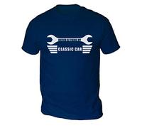 Rather Be Fixing My Classic Car Mens T-Shirt [Navy Medium]
