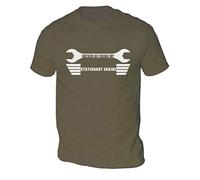 Rather Be Fixing My Stationary Engine Mens T-Shirt [Khaki XL]
