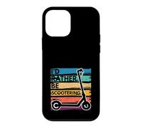 Rather Be Scootering Vintage Electric Scooter with Saying Case for iPhone 12 mini