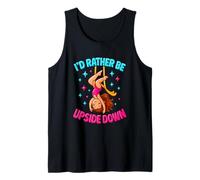Rather Be Upside Down Aerialist Aerial Silks Dancer Women Tank Top