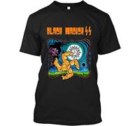 Rather Limited NWT Black Magick SS Musical Group Pop Music Logo T-Shirt S-3XLL
