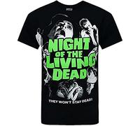 Rather Plan 9 Night of The Living Dead T-Shirt Pour HommeColour02SXXL Black