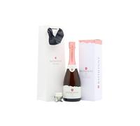 Rathfinny - Rose Brut English Sparkling Wine 75cl 11.5% ABV (Includes Bottle Stopper & Gift Bag)