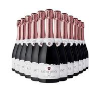 Rathfinny Wine Estate Rosé Brut 11.5% ABV | English Sparkling Rosé Wine | 12 x 75cl Bottles | Traditional Method | Pinot Noir, Chardonnay, Pinot Meunier | From East Sussex, England