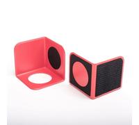 rati NOOK Luggage Fixing for the Boot I with Velcro and Non-Slip Pads I Organiser I Load Aid I Organiser I Pack of 2 - Red