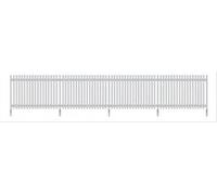 Ratio 281 Modern Palisade Fencing Plastic Kit N Gauge