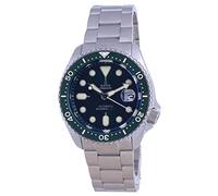 RATIO FreeDiver Dive Watch Cyclops Flat Sapphire Japanese Automatic Diver Watch 200M Water Resistant Diving Watch for Men (Green)
