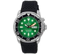 RATIO FreeDiver Helium-Safe Dive Watch Sapphire Crystal Automatic Diver Watch 1000M Water Resistant Diving Watch for Men (Green)