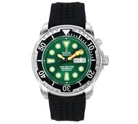 RATIO FreeDiver Helium-Safe Dive Watch Sapphire Crystal Automatic Diver Watch 1000M Water Resistant Diving Watch for Men (Green)