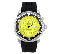 RATIO FreeDiver Helium-Safe Dive Watch Sapphire Crystal Automatic Diver Watch 1000M Water Resistant Diving Watch for Men (Yellow)