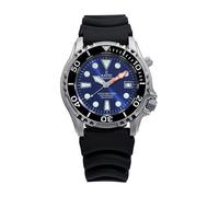 RATIO FreeDiver Helium Safe Dive Watch Stainless Steel Japanese Automatic Movement Diver Watch 1000M Water Resistant Diving Watch for Men (Blue)