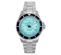 RATIO FreeDiver Sapphire Crystal Diver Watch Japanese Automatic Dive Watch 200m Water Resistant Diving Watch for Men (Ice Blue)