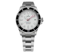 RATIO FreeDiver Sapphire Crystal Diver Watch Japanese Automatic Dive Watch 200m Water Resistant Diving Watch for Men (White)