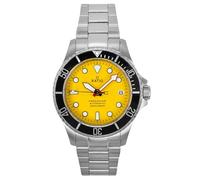RATIO FreeDiver Sapphire Crystal Diver Watch Japanese Automatic Dive Watch 200m Water Resistant Diving Watch for Men (Yellow)
