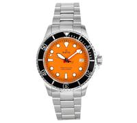 RATIO FreeDiver Sapphire Stainless Steel Orange Dial Quartz RTF035 200M Men's Watch